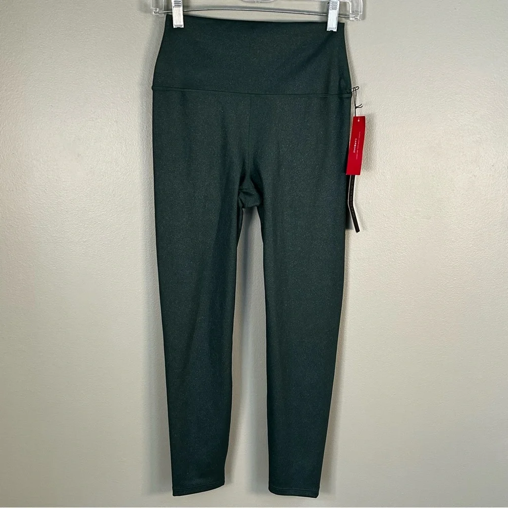 Carbon38 Shine Powder 7/8 Legging Shine Powder‎ Evergreen medium green women’s